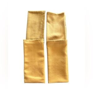 Set 4 Silk Bronze Gold Square Dinner Napkins 20X20 Entertaining Elegant Luxury